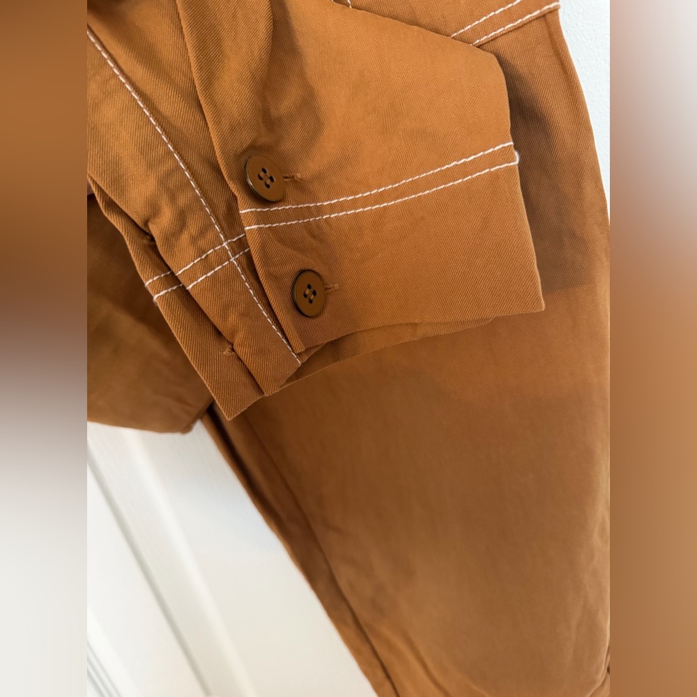 Pre-owned Ulla Johnson Fleet Pant - Camel- size 0/waist 26” - Picture 8 of 12